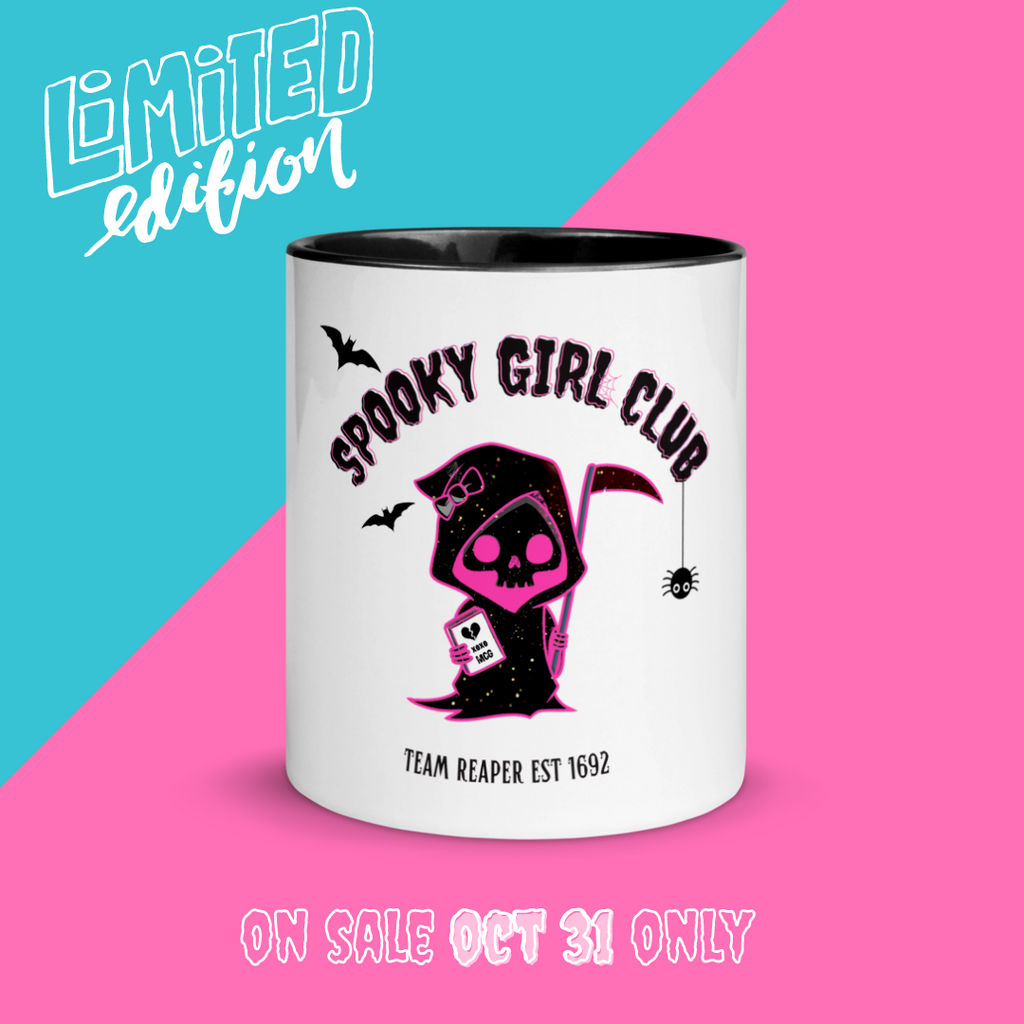 Limited Edition Spooky Girl Club mug