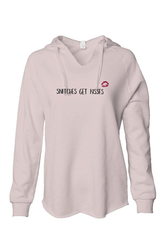 Snitches Get Kisses LUX Embroidered Sweatshirt