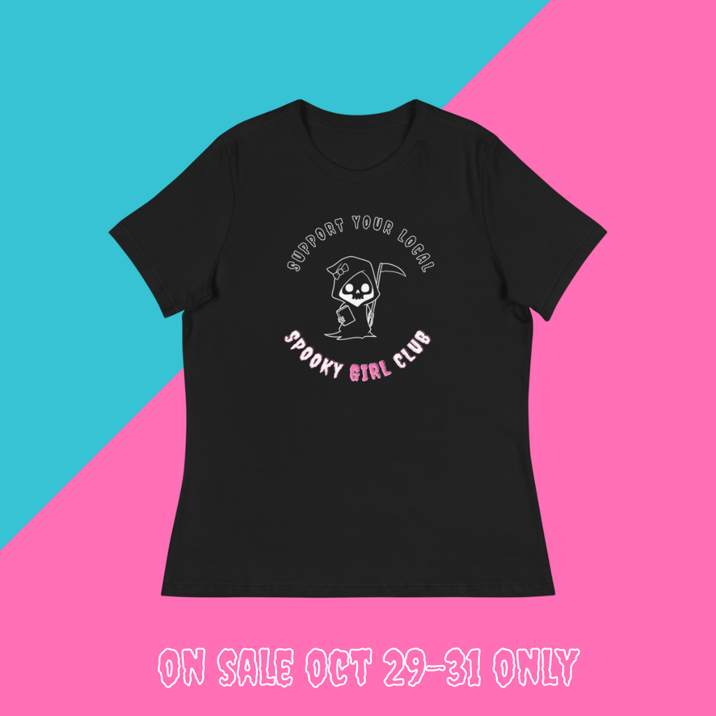 Support Your Local Spooky Girl Club T-Shirt