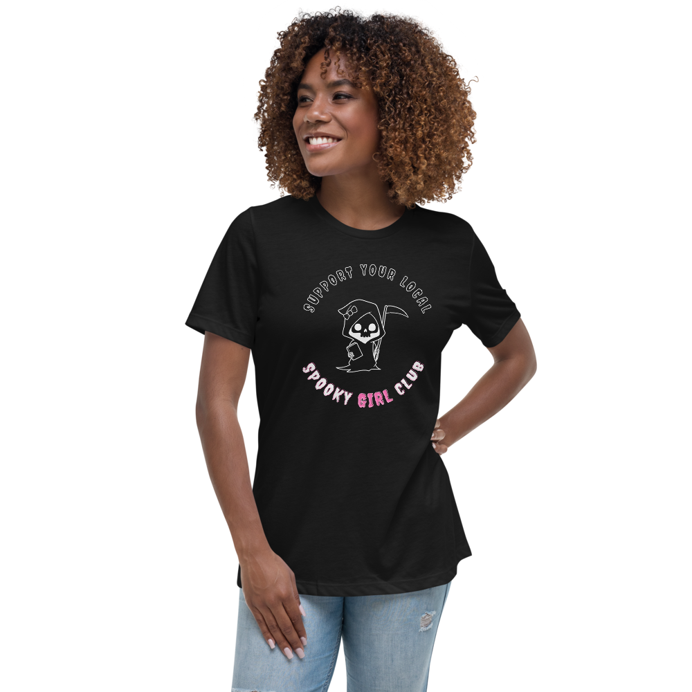 Support Your Local Spooky Girl Club T-Shirt